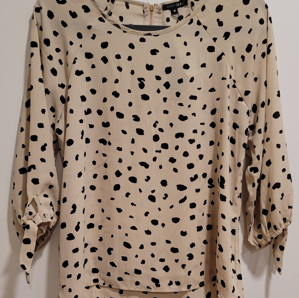 Tie Sleeve Blouse